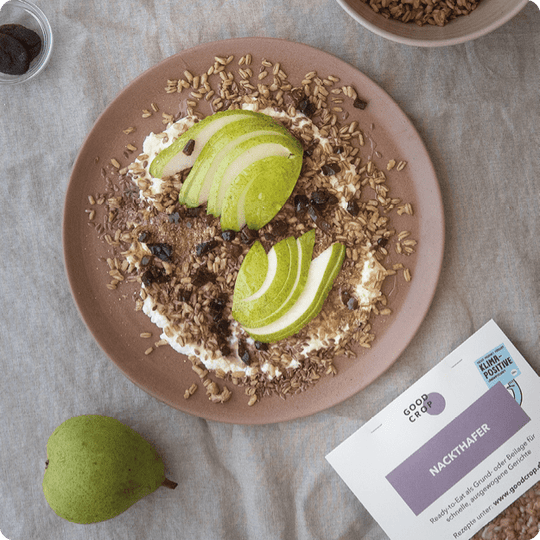 Verzehrfertiger Bio Nackthafer aus Deutschland – Good Crop